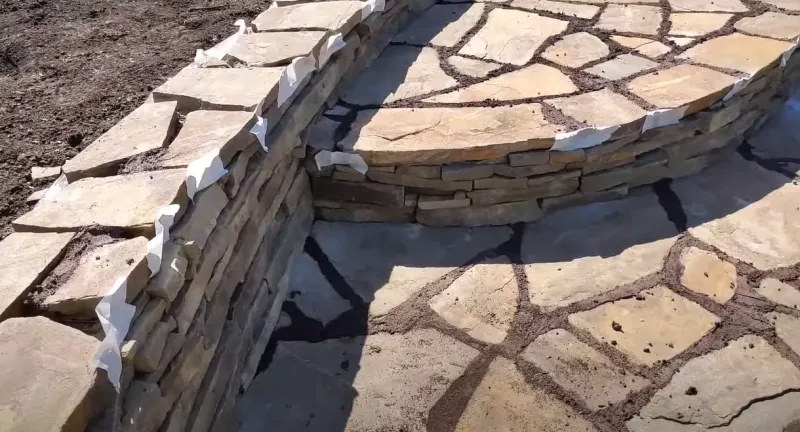 Подпорная стенка в Гурзуфе